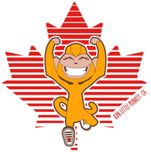 Load image into Gallery viewer, run little monkey bamboo shirt maple leaf