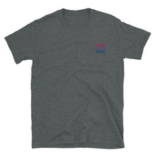 Load image into Gallery viewer, Valid. Tee (Gender neutral) - Bisexual flag embroidery