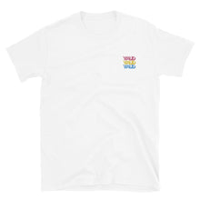 Load image into Gallery viewer, Valid. Tee (Gender neutral) - Pansexual flag embroidery