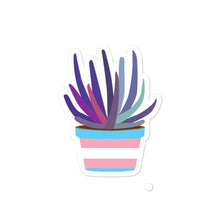 Load image into Gallery viewer, Trans plant sticker