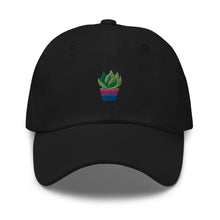 Load image into Gallery viewer, Bi Plant embroidered cap