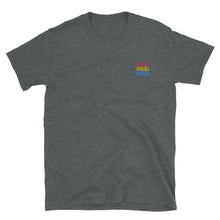 Load image into Gallery viewer, Valid. Tee (Gender neutral) - Pansexual flag embroidery