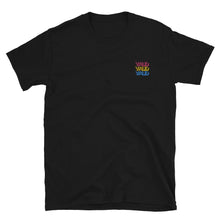 Load image into Gallery viewer, Valid. Tee (Gender neutral) - Pansexual flag embroidery