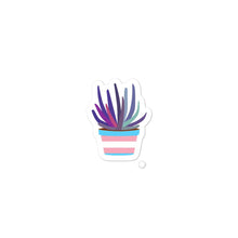 Load image into Gallery viewer, Trans plant sticker