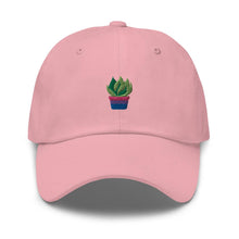 Load image into Gallery viewer, Bi Plant embroidered cap