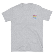 Load image into Gallery viewer, Valid. Tee (Gender neutral) - Pansexual flag embroidery