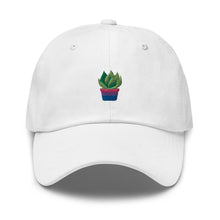 Load image into Gallery viewer, Bi Plant embroidered cap