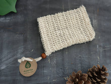 Load image into Gallery viewer, Soap Saver | Exfoliating Sisal Bag, Pouch | Washcloth, Mitt, Puff for Shower, Bathroom | Zero Waste | Plantish | Mother's Day Gifts