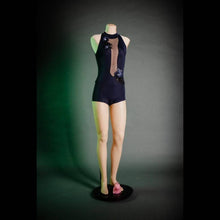 Load image into Gallery viewer, Peek-a-Boo Passion Catsuit Short