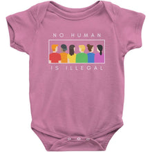 Load image into Gallery viewer, No Human is Illegal Bodysuit