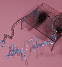 Load image into Gallery viewer, They/Them Talisman Necklace - Blue