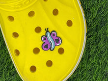 Load image into Gallery viewer, Puppyteeth Butterfly Clog Charm | Shoe Charm