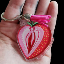 Load image into Gallery viewer, Food Genital/Vulva/Nipple Keychains
