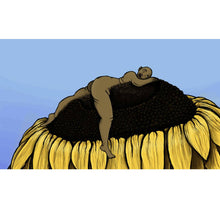 Load image into Gallery viewer, Sunflower baby print