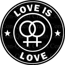 Load image into Gallery viewer, LGBT Symbols Permanent Decals - DECAL ONLY