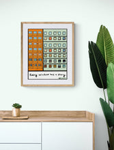Load image into Gallery viewer, Urban City - Art Print Giclée - Every Window Has A Story