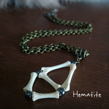 Load image into Gallery viewer, Raccoon Bone Geometric Necklaces - *REAL BONE*