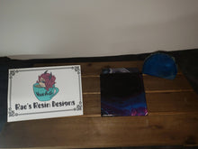 Load image into Gallery viewer, Nebula - Acrylic Flow Ceramic Tile Coasters