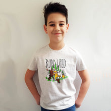 Load image into Gallery viewer, Run Wild kids T-Run Little Monkey