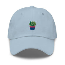 Load image into Gallery viewer, Bi Plant embroidered cap
