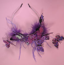 Load image into Gallery viewer, Evolve Butterfly Headband - Purple