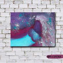 Load image into Gallery viewer, "Intergalactic Eruption Nude" - Original Acrylic Painting