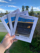 Load image into Gallery viewer, Things you should know when you’re feeling low.-A semi mini zine to help you get through these dark times.