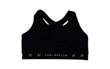 Load image into Gallery viewer, Toni Marlow Clothing Bras Racerback Lounge Bra Black / XS