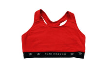 Load image into Gallery viewer, Toni Marlow Clothing Bras Racerback Lounge Bra Chili Red / 3XL