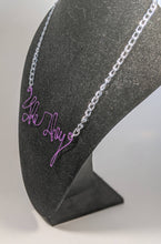 Load image into Gallery viewer, She/They Talisman Necklace - Purple