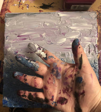 Load image into Gallery viewer, "Turbulent Waves"  - Original Acrylic Painting