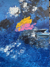 Load image into Gallery viewer, "Pink Ocean Waves" Original Acrylic Painting
