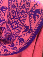 Load image into Gallery viewer, Alpaca Wool Poncho with turtle neck scarf