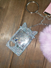 Load image into Gallery viewer, Resin B Grade Kawaii Shaker Pom Pom Keychain or Purse Charms