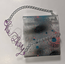 Load image into Gallery viewer, He/They Talisman Necklace - Purple