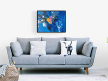 Load image into Gallery viewer, "Pink Ocean Waves" Original Acrylic Painting
