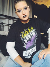 Load image into Gallery viewer, Nonbinary Respect My Pronouns Tee | Nonbinary Pride Tee | Enby Tshirt | LGBTQ+ Shirts