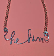 Load image into Gallery viewer, He/Him Talisman Necklace - Blue