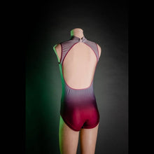 Load image into Gallery viewer, Gradient Girl Bodysuit Silver & Mauve