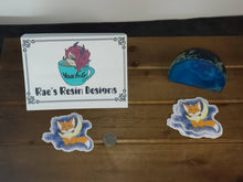 Load image into Gallery viewer, Hanging From The Moon - Vinyl Fox Sticker