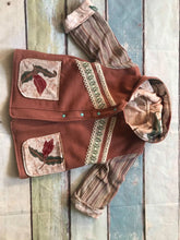 Load image into Gallery viewer, mauve wool pixie coat, size 12-24 months