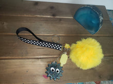 Load image into Gallery viewer, Soot Sprite Pompom Resin Keychain or Purse Charm