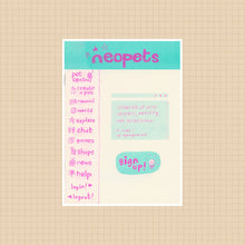 Load image into Gallery viewer, Neopets Zine (digital copy)