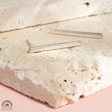 Load image into Gallery viewer, Rectangular Droplets in Sterling Silver
