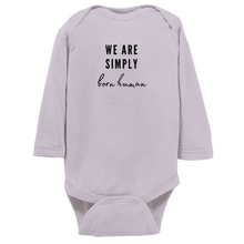 Load image into Gallery viewer, Born Human Long Sleeve Bodysuit
