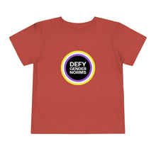 Load image into Gallery viewer, Defy Gender Norms Toddler T-Shirt
