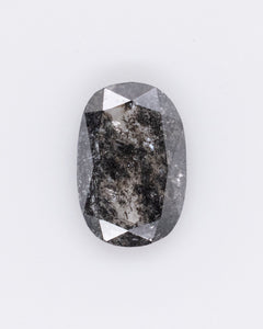 0.61ct Oval Shaped Loose Salt & Pepper Diamond