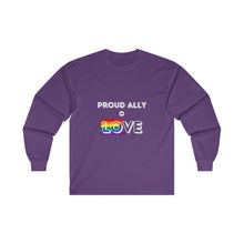 Load image into Gallery viewer, Proud Ally of Love Long Sleeve T-Shirt
