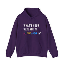 Load image into Gallery viewer, What's Your Sexuality Hoodie

