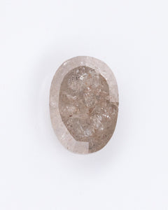 1.07ct Oval Shaped Loose Salt & Pepper Diamond